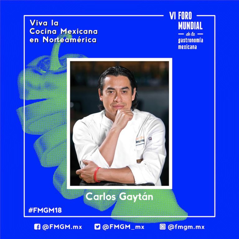 No te pierdas hoy a las 12:00 hrs el panel “Impacto y representatividad de restaurantes de Cocina Mexicana en el exterior” con <a href="/AquilesChavez/">Aquiles Chavez</a> y <a href="/mexiquechicago/">Carlos Gaytan</a>. 
#FMGM18 #ProgramaAcadémico #ChefFMGM18