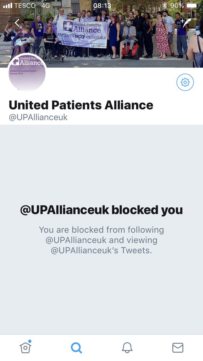 I see this is fast becoming a trend in the #CannabisCommunity they don’t like people asking questions it seems , thought #nopatientleftbehind was their motto , more like #moneyoverpatients with @UPAllianceuk #CannabisCommunity #Cannabis4All #IAmCannabis
