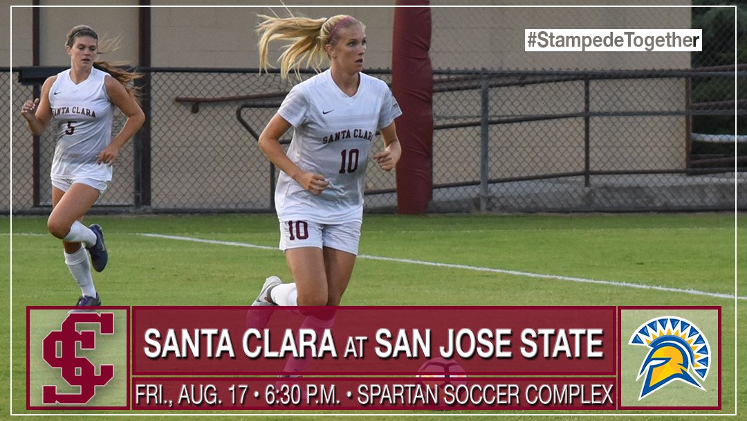 SCUWomensSoccer's tweet image. GAMEDAY | It's finally here! #SCUBroncos open the 2018 season tonight at 6:30 p.m. at @SJSUWSoccer! #StampedeTogether
bit.ly/2vJKdfl
