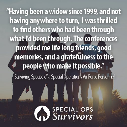 #SpecialOpsSurvivors #embrace #empower #NationalNonprofitDay #military #Inherwords