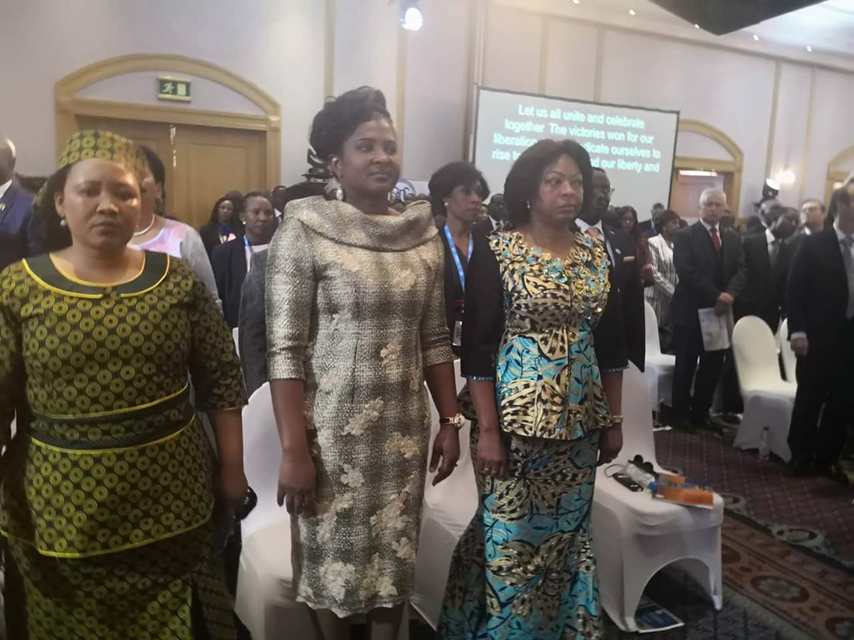 NBCNamibia's tweet photo. Scenes from the #SADCSummit2018 https://t.co/KDmqeDqE1O