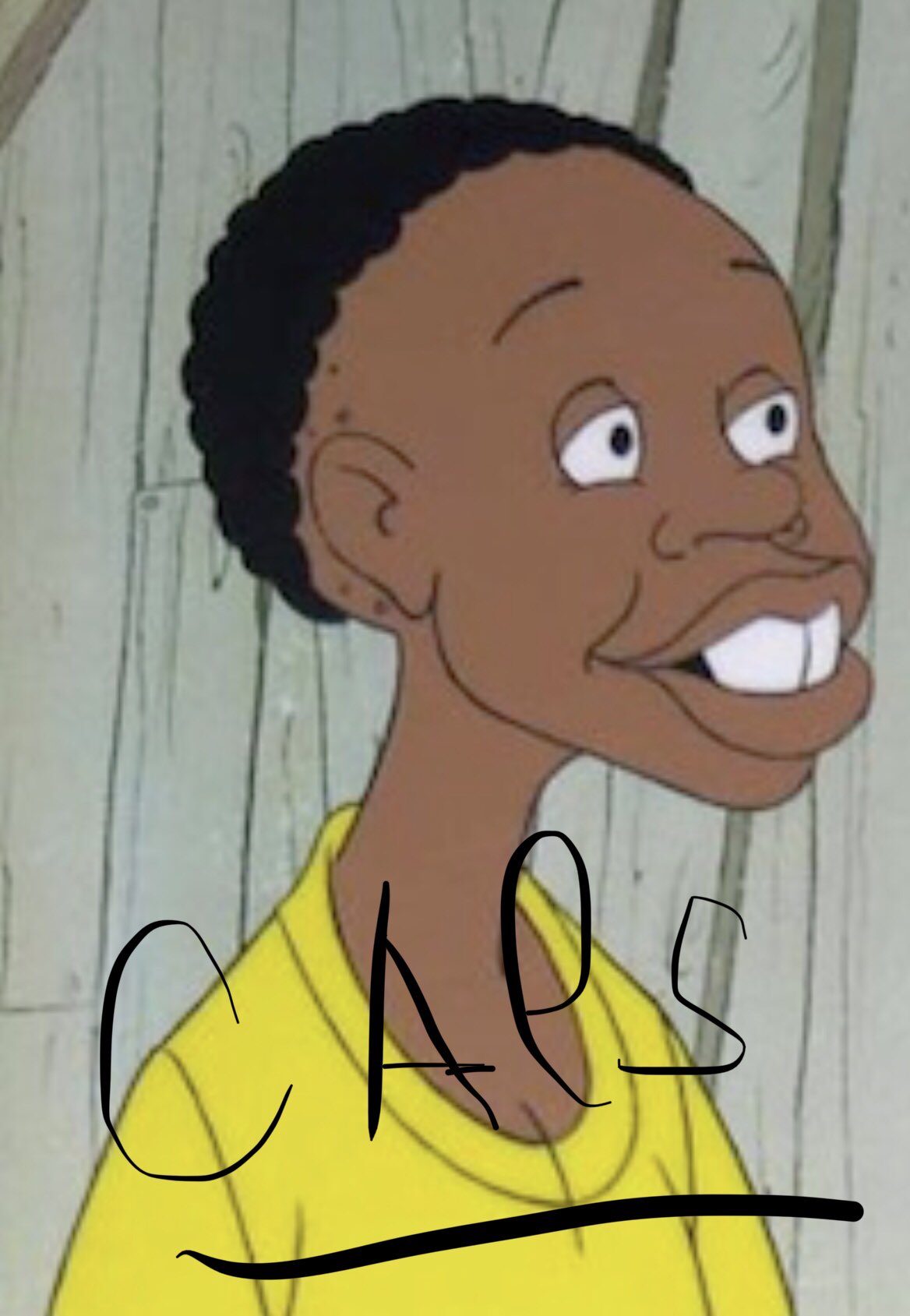 Long Chin Big Jaw Cartoon