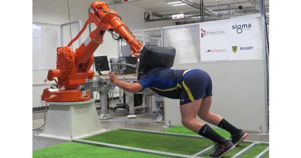 ActivEngineerin's tweet photo. Les machines de plus en plus sophistiquées s’invitent dans les séances d’entraînement des joueurs de Rugby, plus élaborées que les traditionnels appareils de musculation, elles entraînent avec des mises en situations réelles. 
https://t.co/fk2yaql9cV https://t.co/qQKDyQPyv8