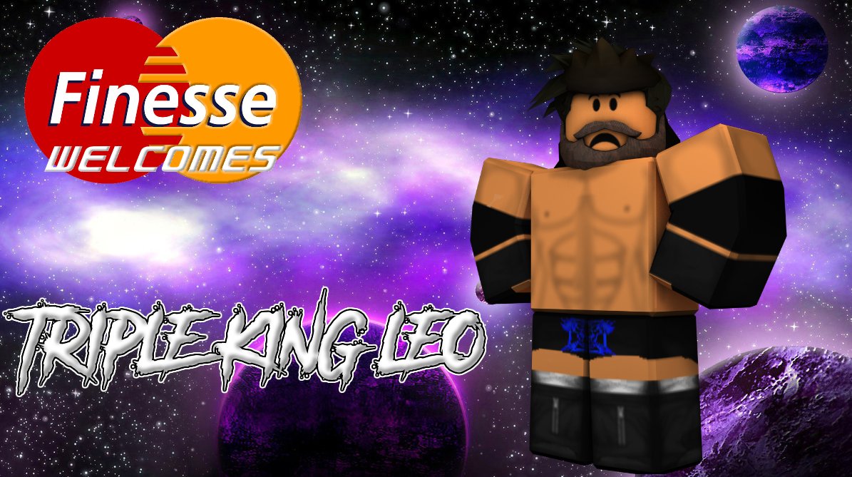Finesse__RBLX's tweet photo. Next, RWWE LEGEND, former RWWE USC, former RCW OUTBREAK Champion for more then a year! we have TRIPLE KING LEO! (TKLGeneration, HAS NO TWITTER) https://t.co/0zrUp6yCcx