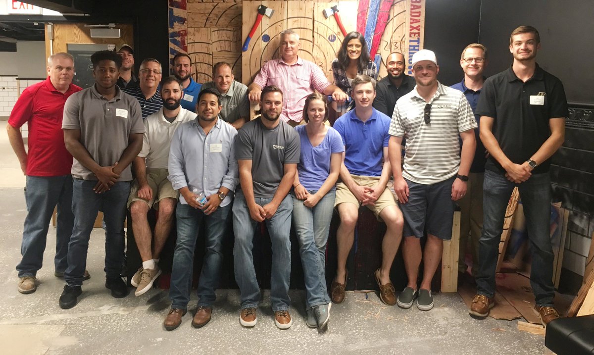 Power_Construct's tweet photo. Exploring our axe throwing talents and enjoying time off-site for another summer outing! #PowerOuting #BadAxeThrowing #WhereIWork https://t.co/PIoGfT8eLv