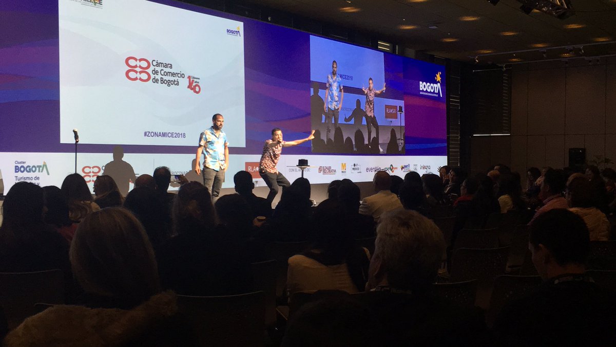 Improvisual's tweet image. #zonamice2018 @bogotabureau Hoy somos HOSTS de este gran evento! MICE TALKS 2018.