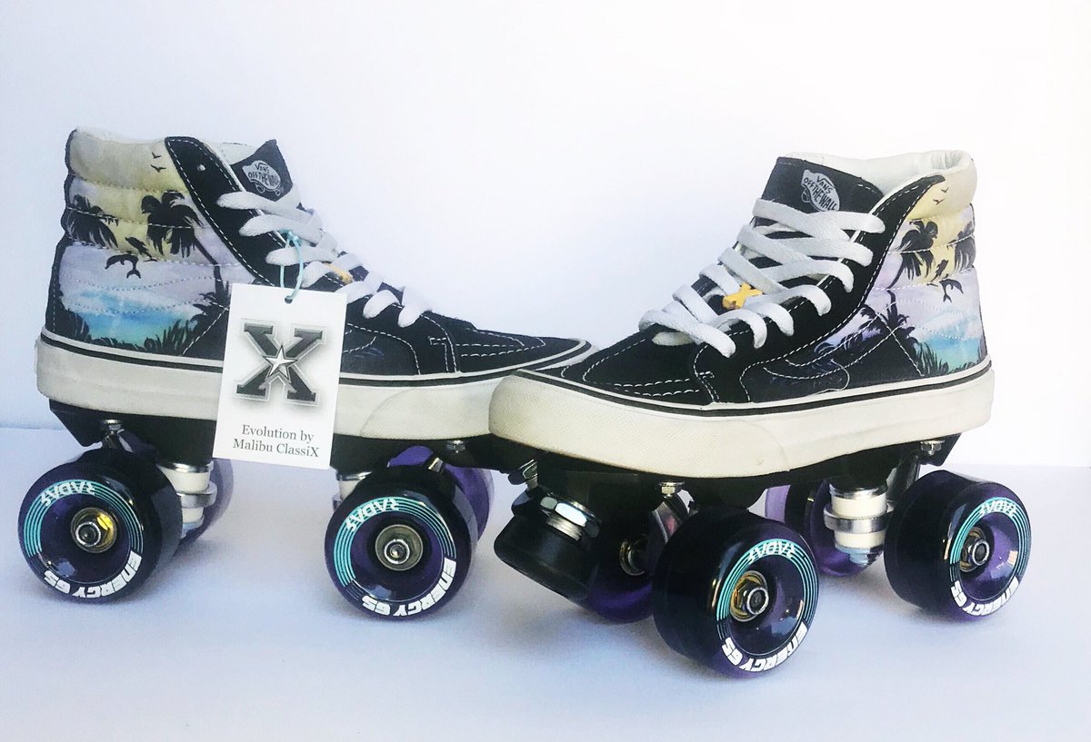 vans sk8 hi roller skates