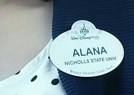 UnplannedLane's tweet photo. Got my Disney name tag today! #DisneyWorld #wecreatehappiness https://t.co/QJRPDnh6eh