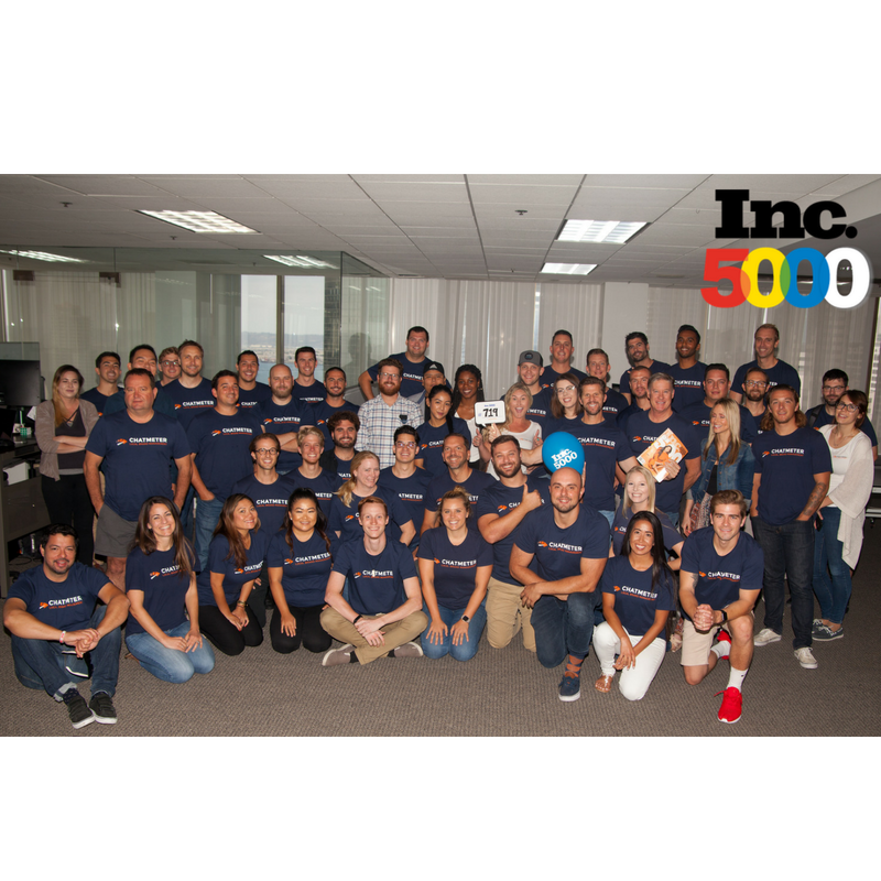 chatmeter's tweet photo. #FridayFeeling We did it! We earned #719 on Inc's most prestigious ranking of the fastest-growing private companies in America #Inc5000. Cheers to our team and congrats to all organizations on this list! #719 #chatmeter #celebrate https://t.co/kTA94joCPC https://t.co/aSjYfm1CNq