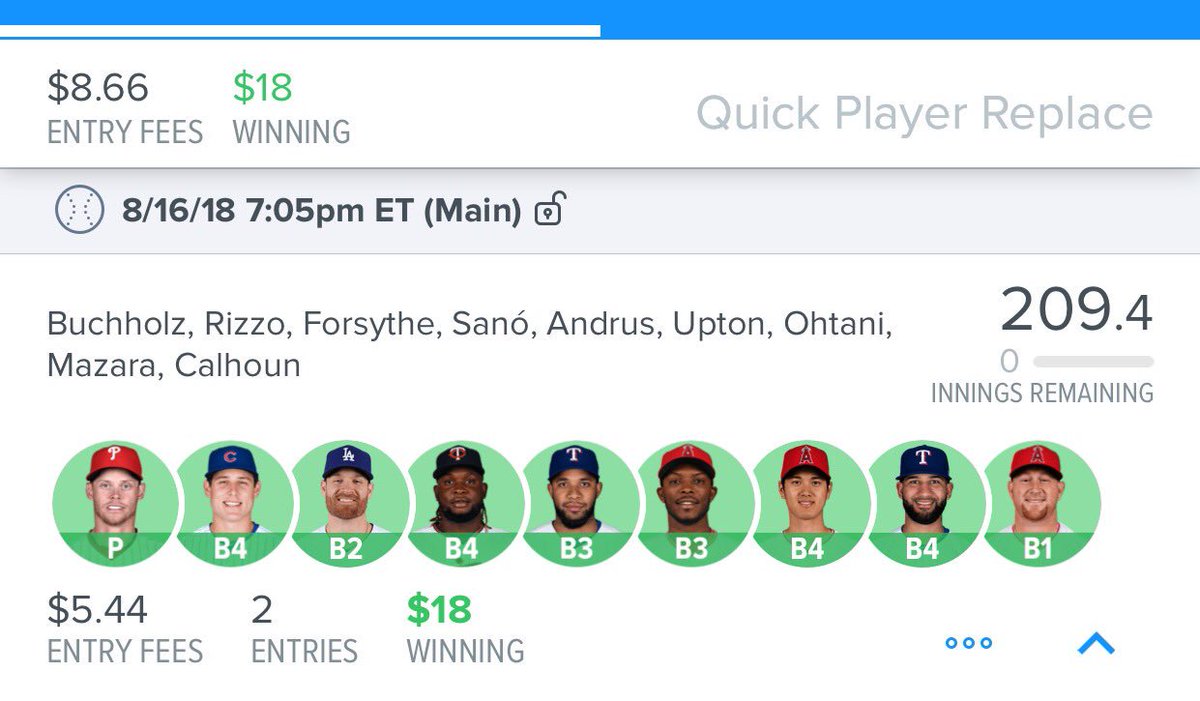 JJW00007's tweet photo. Nice win last night from @RotoRadarCEO  💵💰💵💰🔥 @RotoRadar #RotoRadarMLB https://t.co/seq80WCy5b