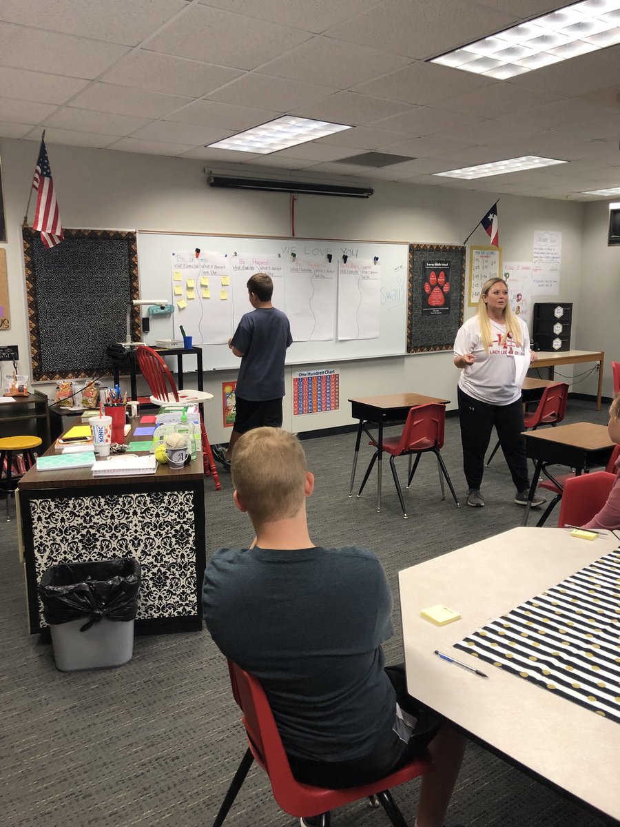 PikeReaders's tweet photo. Students collaborating on Leopard Expectations. #LISDFutureFocus https://t.co/Ovhg5wMXg6