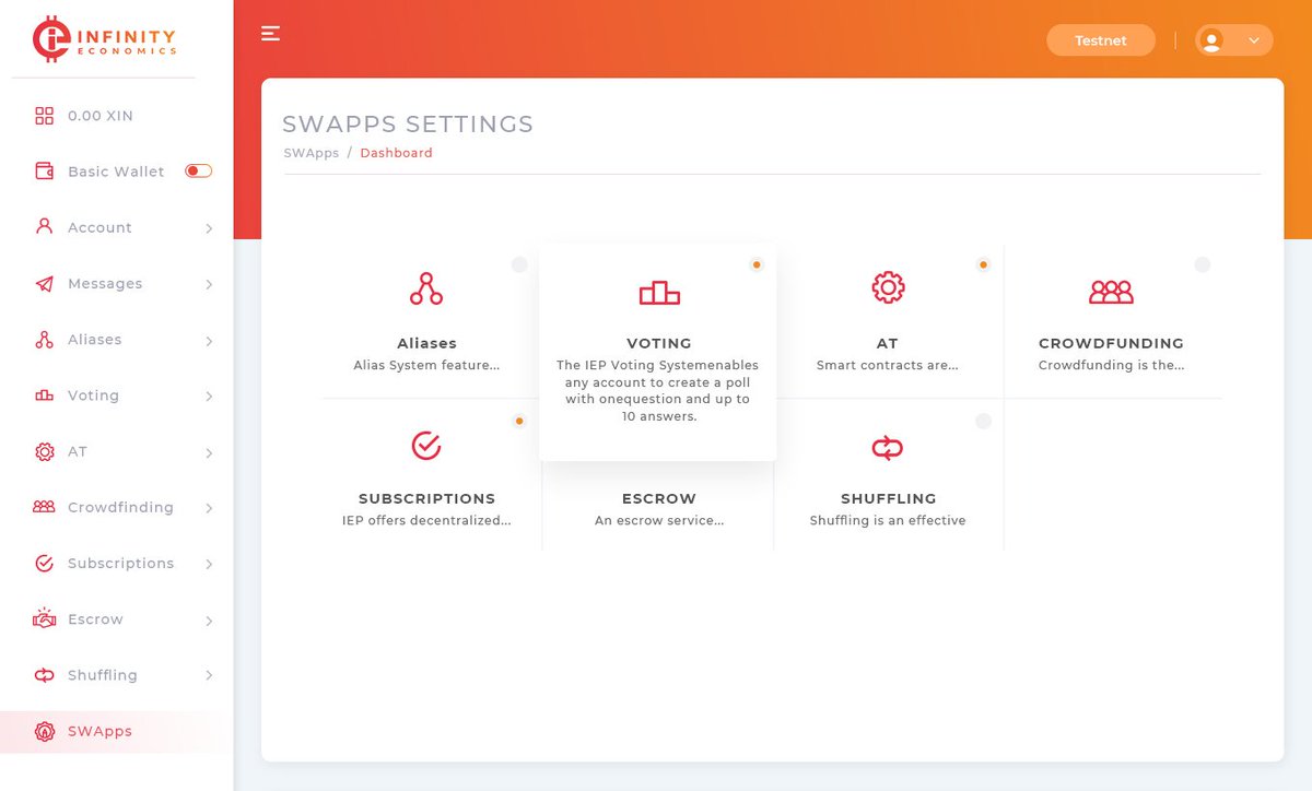 The time has come! The new wallet will make its debut on September 1. Here’s a sneak peak of what awaits you. Are you excited? #XIN #InfinityEconomics #Blockchain #Wallet