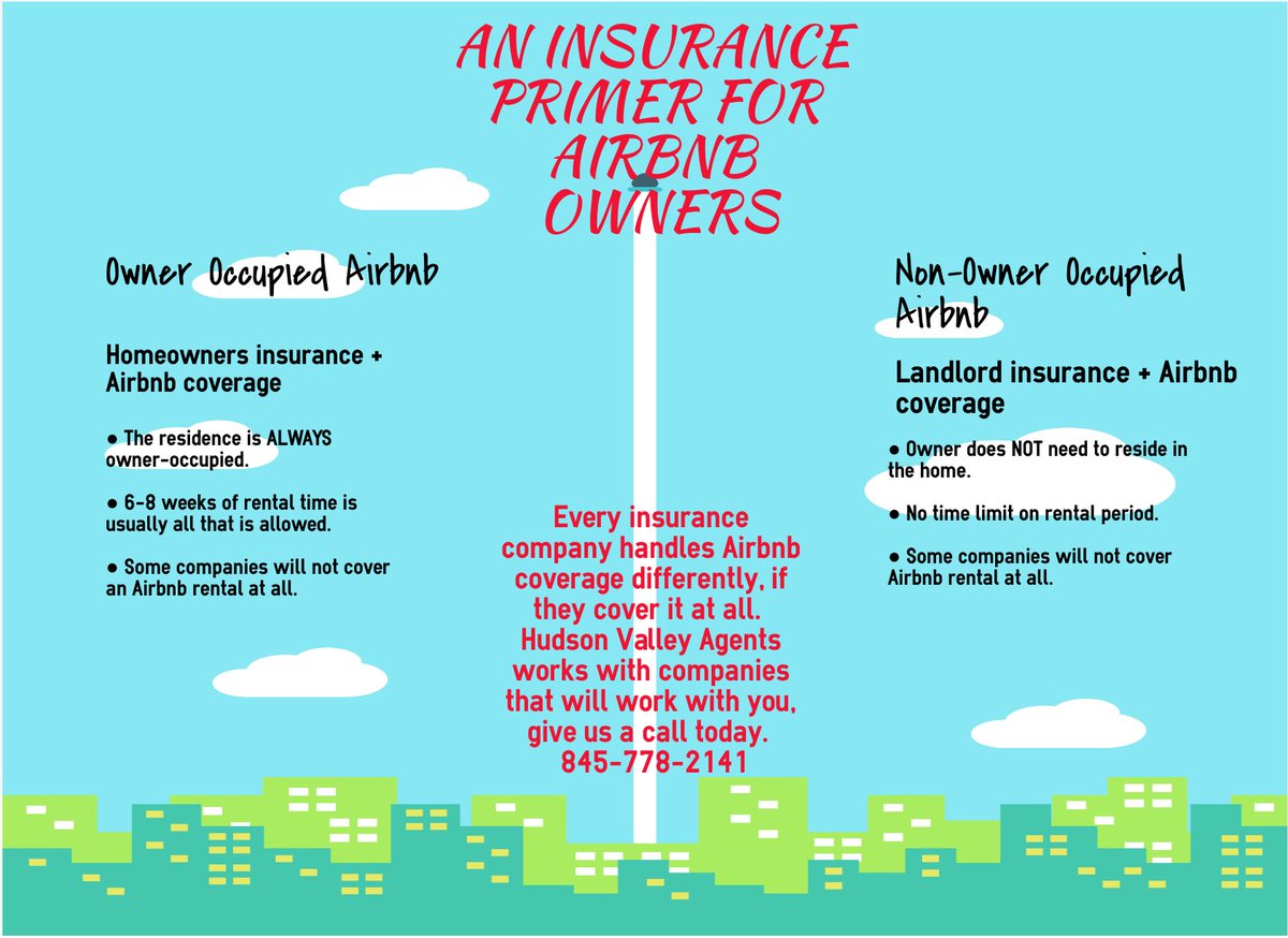 AgentsHudson's tweet image. Insuring your Airbnb is easy, just give us a call! 845-778-2141  #airbnbinsurance  #homeownersinsurance  #insurelocal  hvagents.com/blog/insurance…