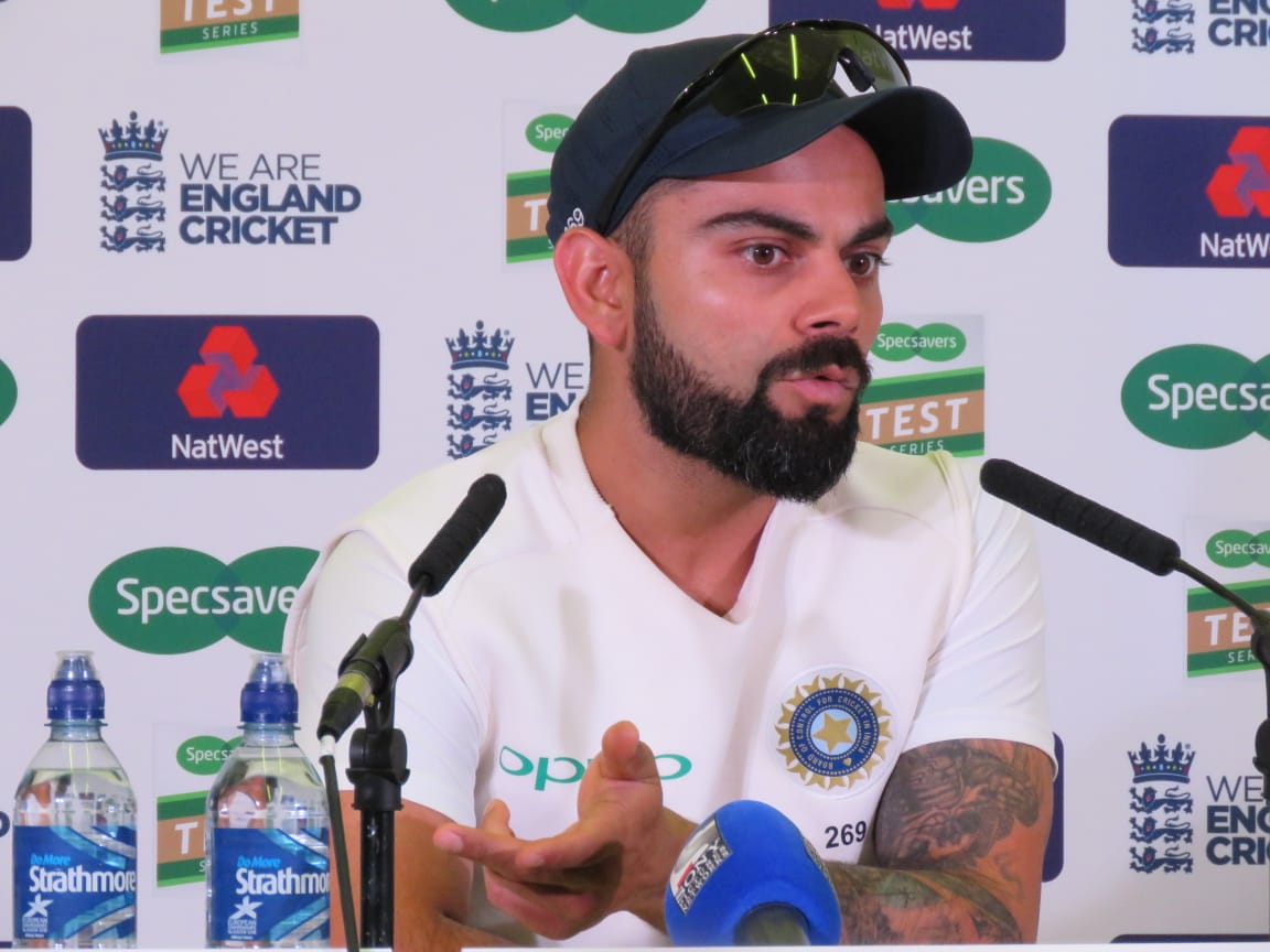BCCI's tweet image. We are looking to win the 3rd Test: @imVkohli 

The Indian captain believed the team had its eyes set on the third Test and the priority was to win the game at Trent Bridge.

▶️bcci.tv/videos/id/6436…