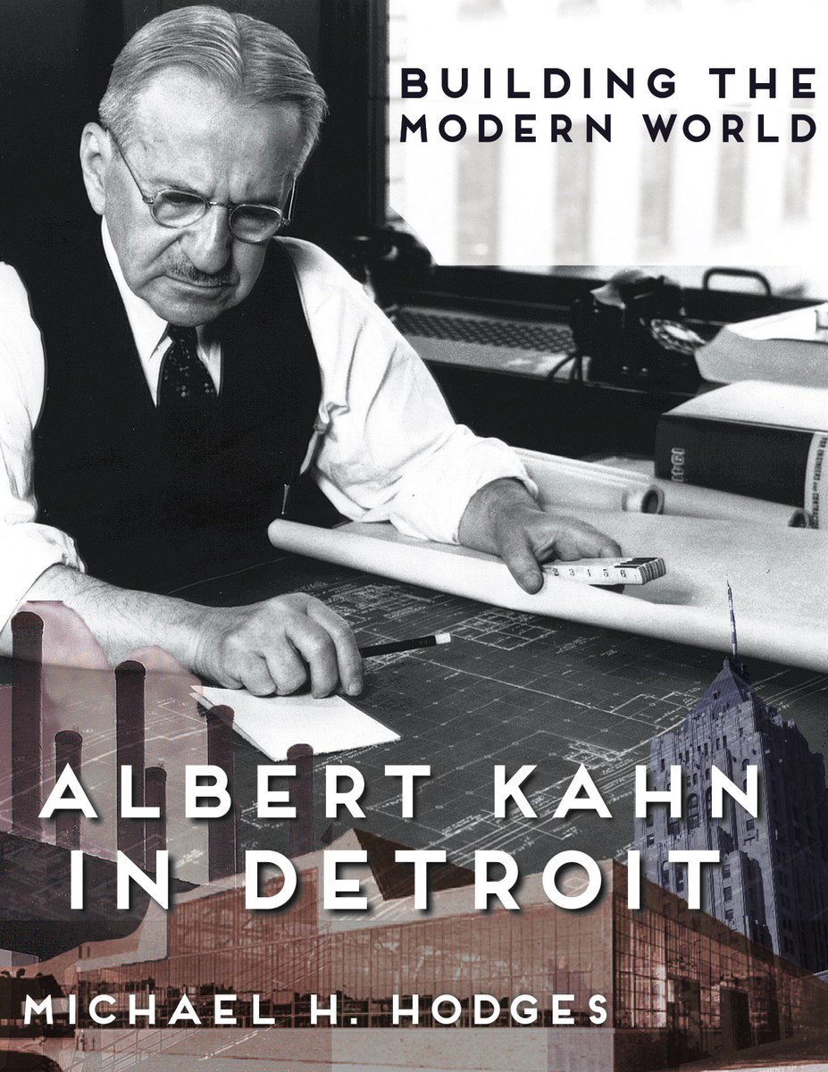 mhodgesartguy's tweet photo. I recently talked up Detroit architect Albert Kahn on NPR, discussing  my new book, "Building the Modern World: Albert Kahn in Detroit." There's more to Kahn than you'd guess -- like (!) guaranteeing Allied victory in WWII. Check it out: https://t.co/KUHRJAEL2U https://t.co/407mQafNXU