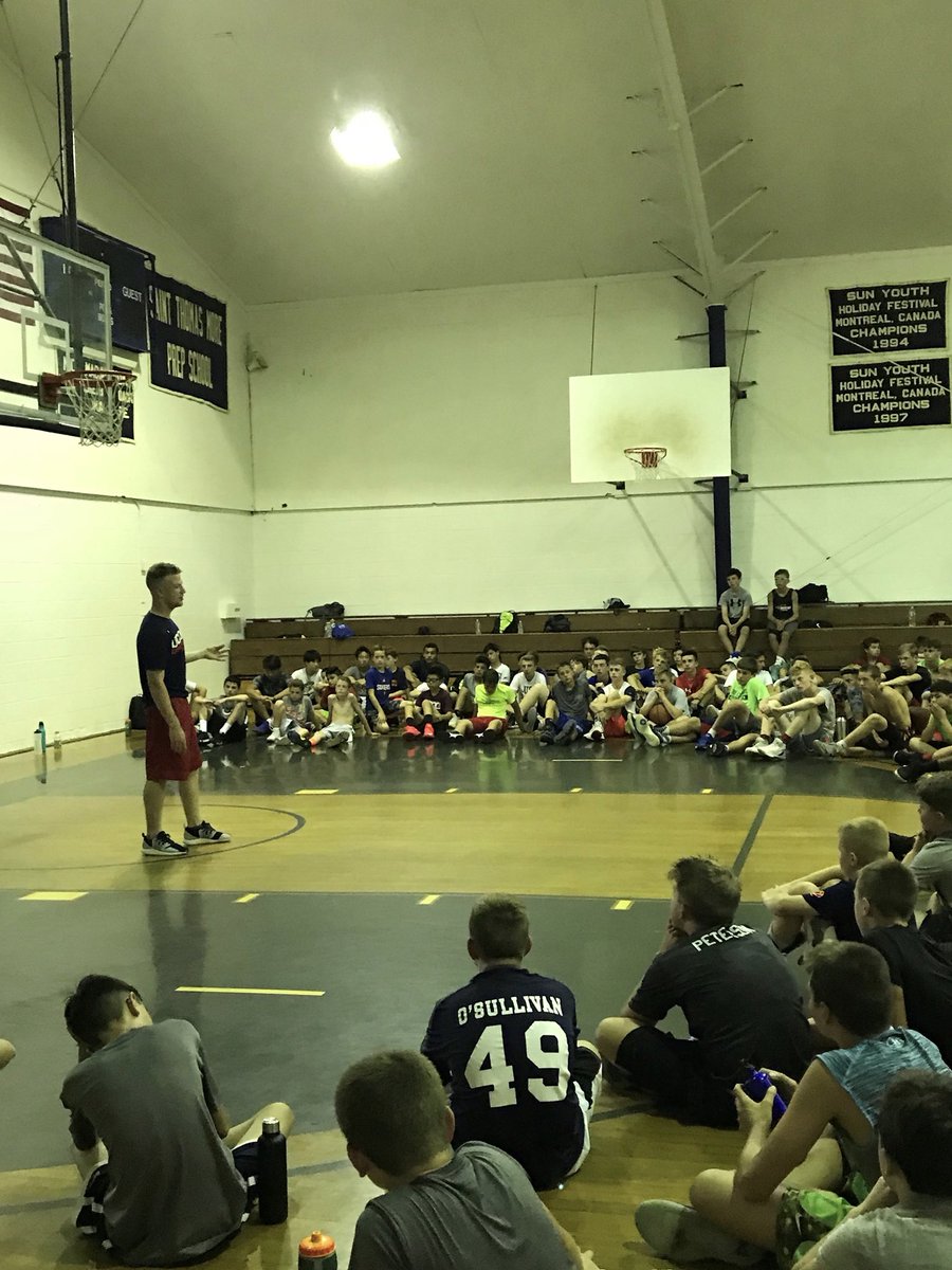 UConnSPM's tweet photo. “With little to no presence on social media, I was brought in to change that reality, modernize the camp’s identity, and drive attendance”-Ryan Steinman, Connecticut Basketball School #InsideOurInternships https://t.co/l65dIObBnf