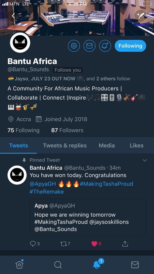 linobeezy's tweet photo. Congrats @ApyaGH ..@jaysoskillions  I was always tweeting about this guy .. he be some fokn magician ..bless u @jaysoskillions https://t.co/PWboCJFusd