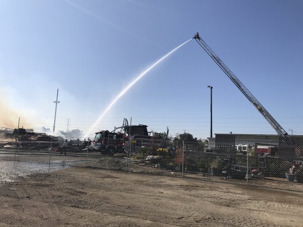 Pleasanton Weekly (@pleasantonnews) on Twitter photo .<a href="/LP_FIRE1974/">LP FIREFIGHTERS</a> controls warehouse fire on Busch Road; no injuries reported, building a total loss pleasantonweekly.com/news/2018/08/1… .<a href="/LP_FIRE1974/">LP FIREFIGHTERS</a> controls warehouse fire on Busch Road; no injuries reported, building a total loss pleasantonweekly.com/news/2018/08/1…