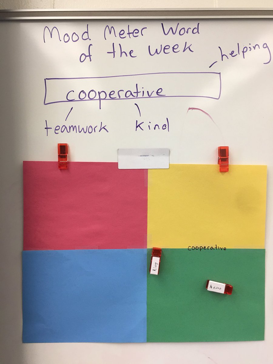 dcwillia37's tweet photo. Classroom Charters and Mood Meters in action at Woodward Elementary!#vcsruler @CScottWAE1 @mandyellzey @KFord69 @WoodwardStars https://t.co/k8V2TZjLqf