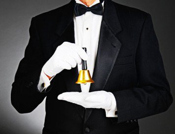 Si me necesita no tiene más que hacer sonar  la campanilla. 🔔