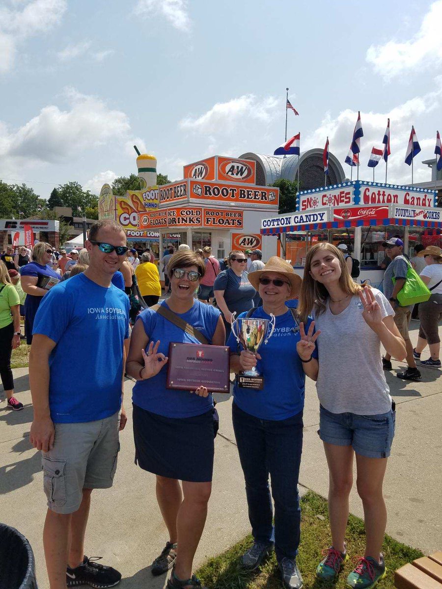SO proud of my <a href="/IowaSoybeans/">IowaSoybeans</a> family for their 3rd Place finish in <a href="/DMCorpGames/">DM Corporate Games</a>! I know how much hard work went into this &amp; I love you all for your dedication! #werenumber3 #wedidit #majorfomo <a href="/IowaFarmWriter/">Heather</a> @PursuitOfLife <a href="/htammingaCAE/">Heather Tamminga CAE</a> <a href="/chrishhay/">Chris Hay</a> <a href="/kkult/">Keegan Kult</a> <a href="/KarlGesch/">Karl Gesch</a> <a href="/rempresent/">Rempresent</a>