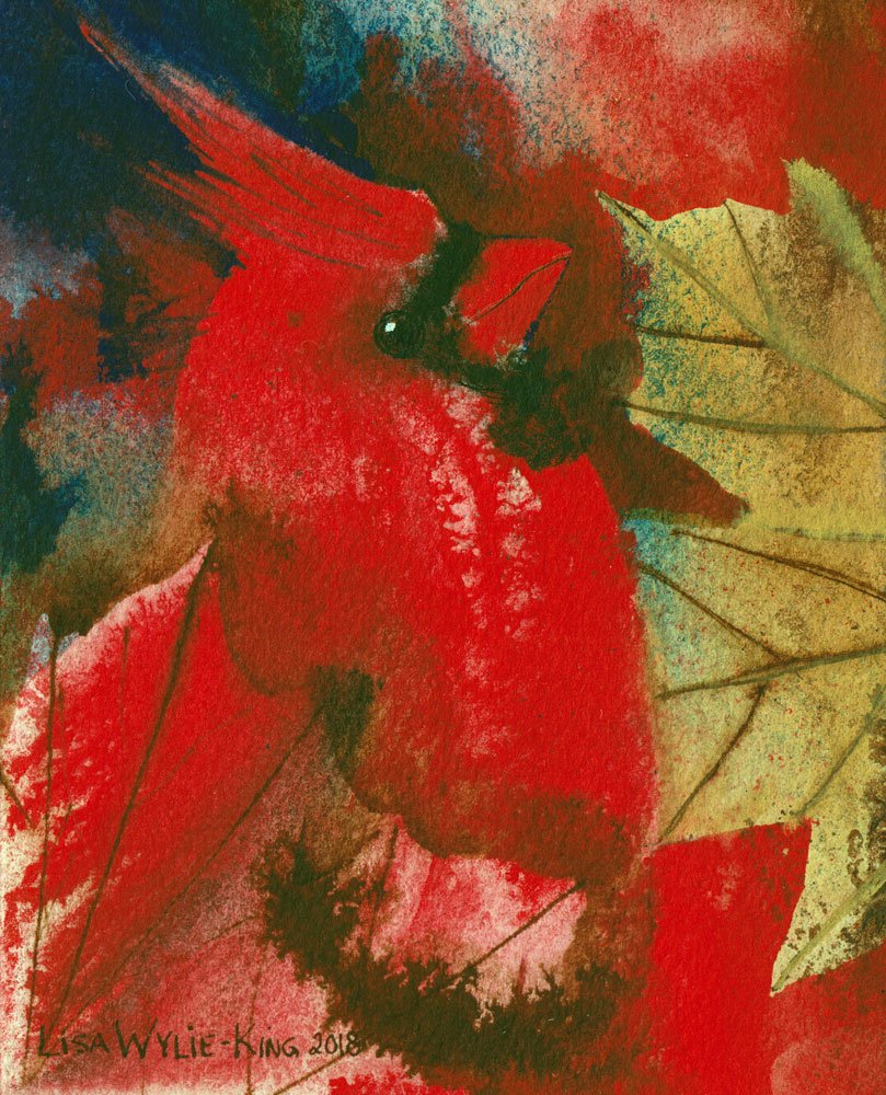 LisaWylieKing's tweet photo. Cardinals, cardinals, cardinals everywhere! I painted these birds to set them free from my mind.
#cardinals #yellowcardinal #bluecardinal #flightofspirit #birds #watercolour #watercolor #lovethatcobaltblue #yegarts https://t.co/Feu42Thke6