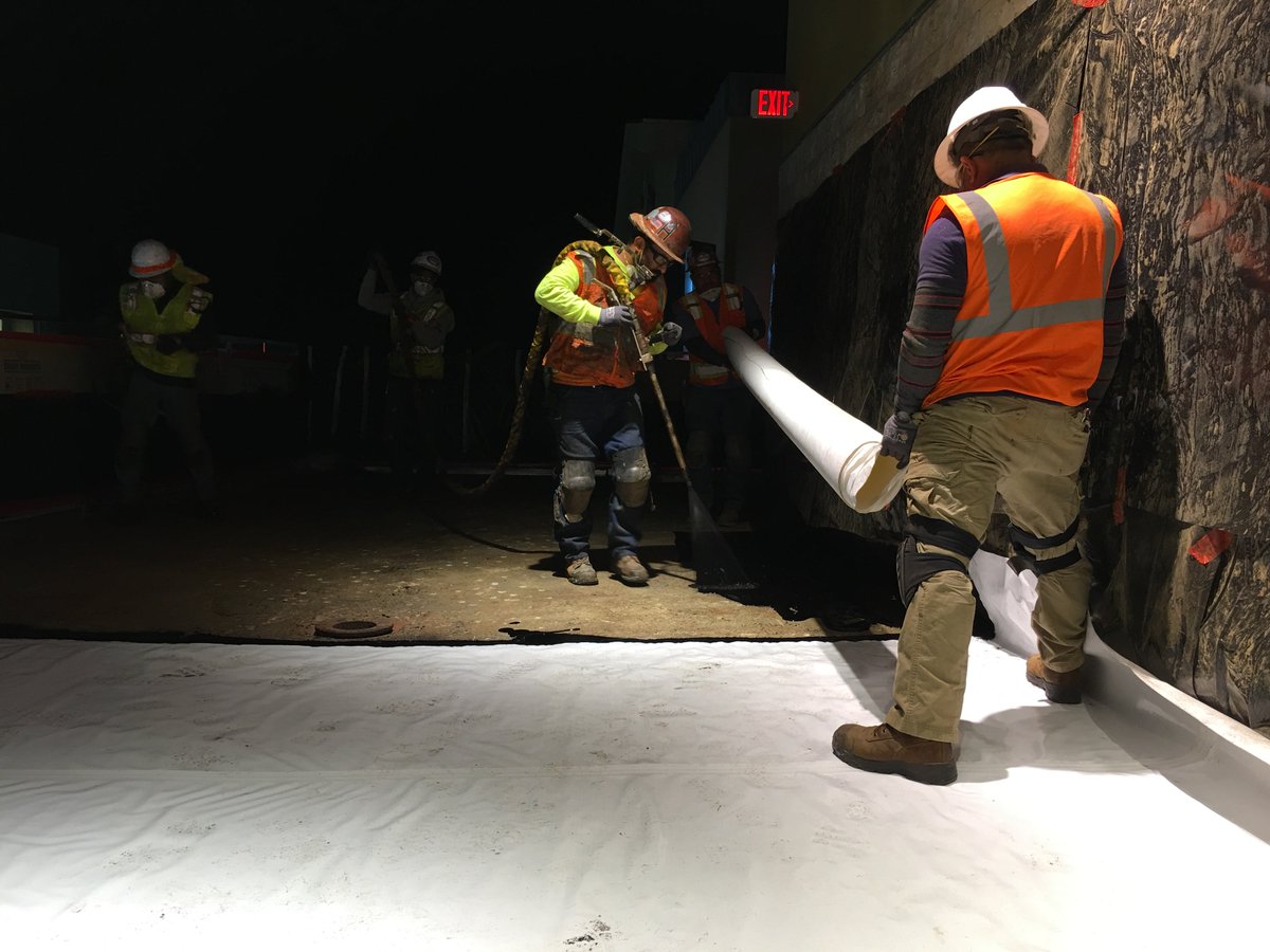 RESYSTEMSGROUP's tweet image. GTS-350 Positive Side on a plaza deck in Roseville, CA. A great product needs a great crew to install it. Thanks @MBW_1981 for a successful application. #selfhealing #waterproofing