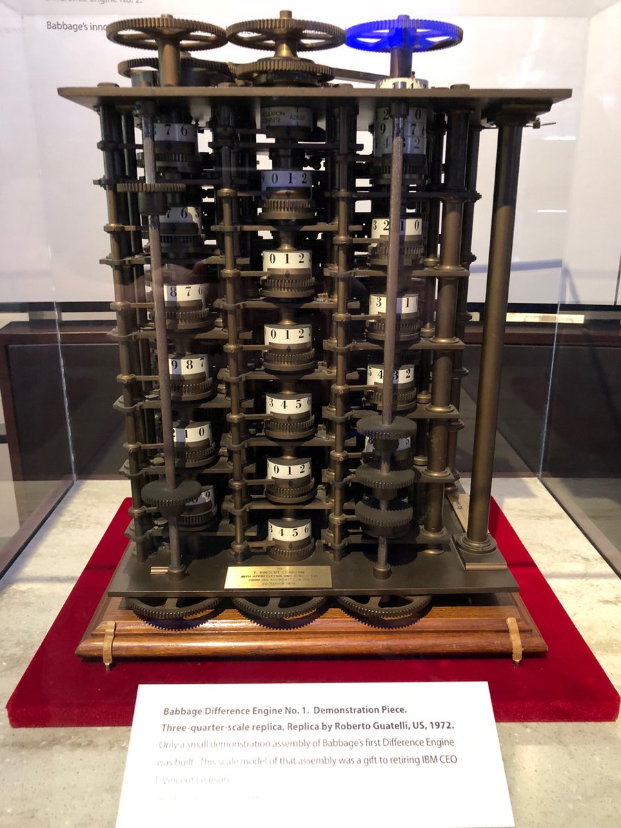 LucaVigano68's tweet image. Babbage Differential Engine no 1 ⁦@KingsNMS⁩ ⁦@kclinformatics⁩ #historyofcomputing