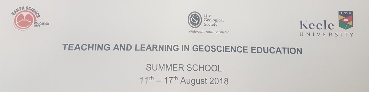 Alice_E_Kennedy's tweet photo. WE DID IT! Massive thanks to Chris King, @peteloader1 and to all the speakers/admin/sponsors/organisers/information and food providers! What a thoroughly enjoyable week! @TheESEU @geolsoc @ocrexams @eduqas @ESTA_UK @WGCG_UK @oilandgasuk @KeeleUniversity @KeeleGeology @pesgb https://t.co/Kp2PQm0nal