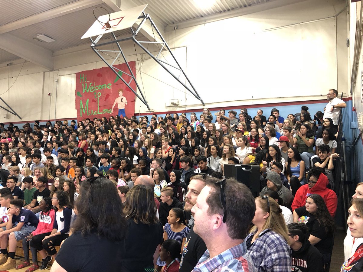 And it’s another year at #mlhs ! The #WelcomeBack rally has begun! Matadors <a href="/MiraLomaHS/">Mira Loma HS</a>