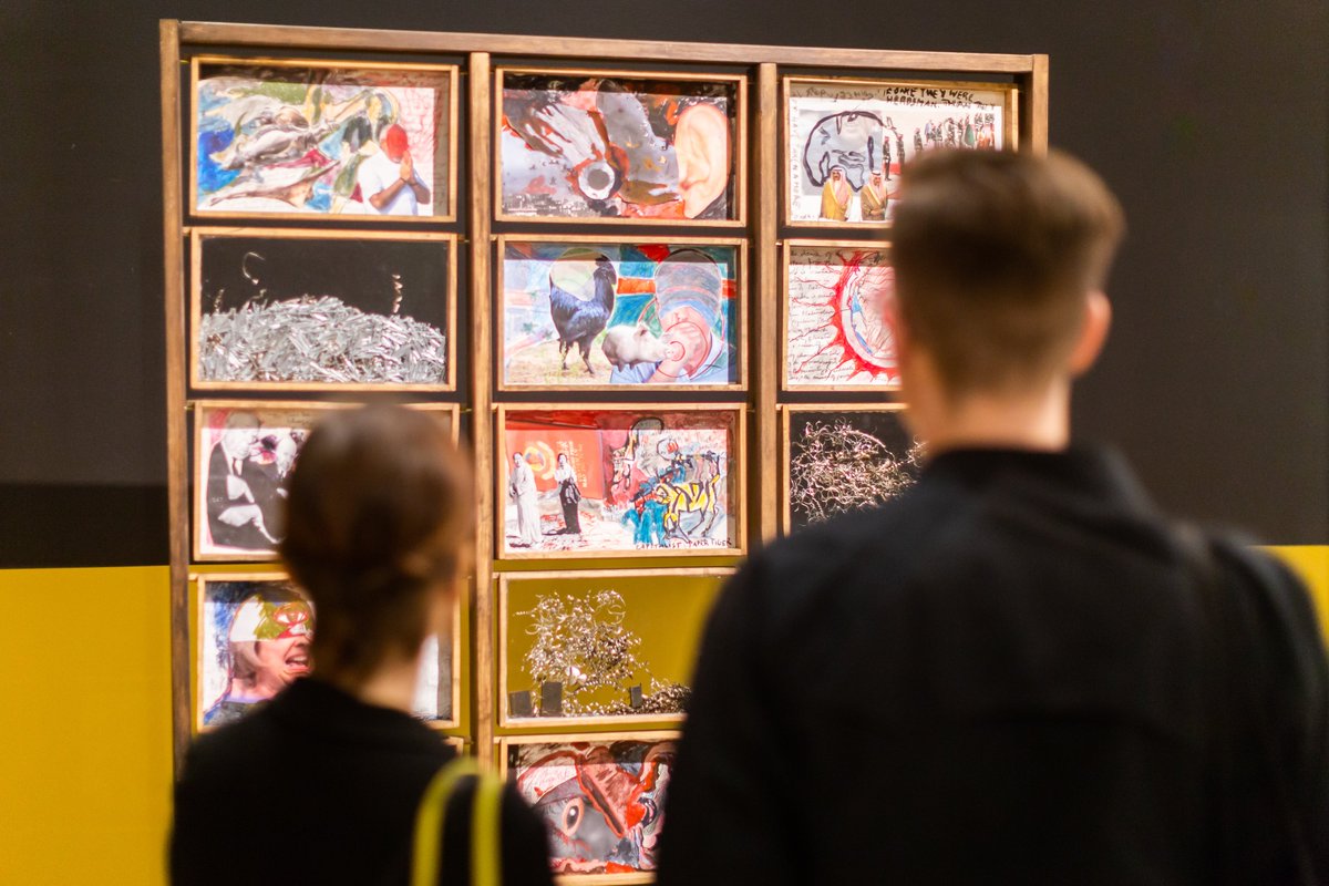 newmuseum's tweet photo. This weekend is the last chance to see our #HiwaK, #AnnaBoghiguian, and #AaronFowler exhibitions! Be sure to catch them before it's too late: https://t.co/HVk3WyTSeK https://t.co/y2ncxw1bpQ