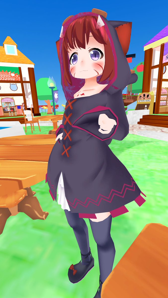 Noa P 今日のお写真 ボクセルシェーダー二人組 集会にはねこまちゃんの作者ねこますさんもいマシタ 今日のvrchat ねこま集会