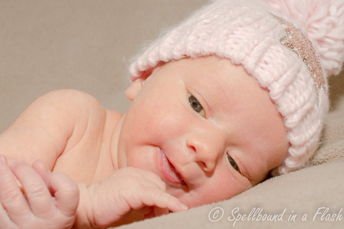 This little bundle is now 6 months old. She looks like she knows something she's not sharing, yet.

#photography #photos #Nikon #NikonD7200 #newbornphotograph #newborn #newbornportraits  #portrait #familyportrait #happyfamily #spellboundinaflash #greensburgpa #irwinpa