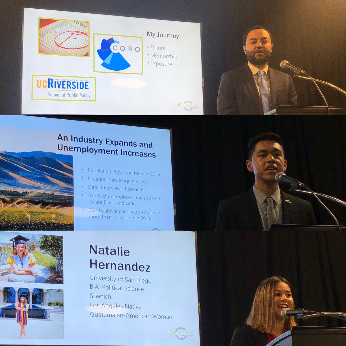 ChaganSanathu's tweet photo. Shout out to @lucianozzz @Natalie_hernan and #JorgeRodriguez on their work this summer. Thank you for sharing this beautiful journey with us and cheers to the people you’ll move with your work in the future.@Greenlining @leaders4equity #AcademyGrad https://t.co/lDaiWK6p12