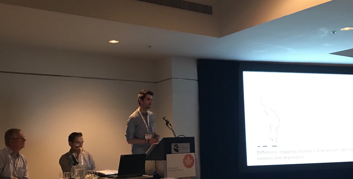 ItnSlate's tweet image. Great talk by @MaartenHeijnen about upstream migrating knickpoints on the final day of the @ISC_2018 this morning! #ISC2018