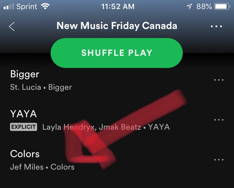 JefMilesMusic's tweet photo. Thank you to @Spotify @SpotifyCanada @austinkramer https://t.co/VahyIvuRD8