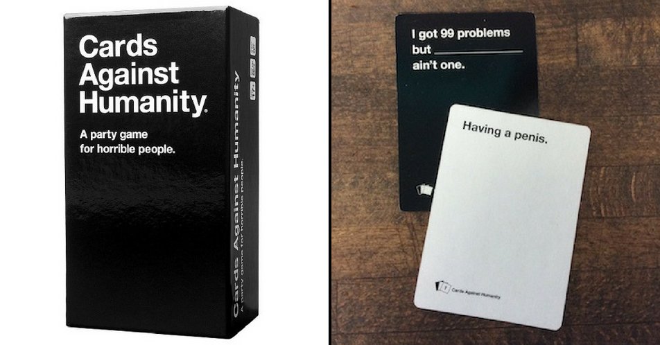 ladbible's tweet photo. There's a well paid Cards Against Humanity job going for someone to write the disgusting jokes. We all know someone perfect for this 😂 https://t.co/raE7aOPWhs https://t.co/IqkEIBLw5t