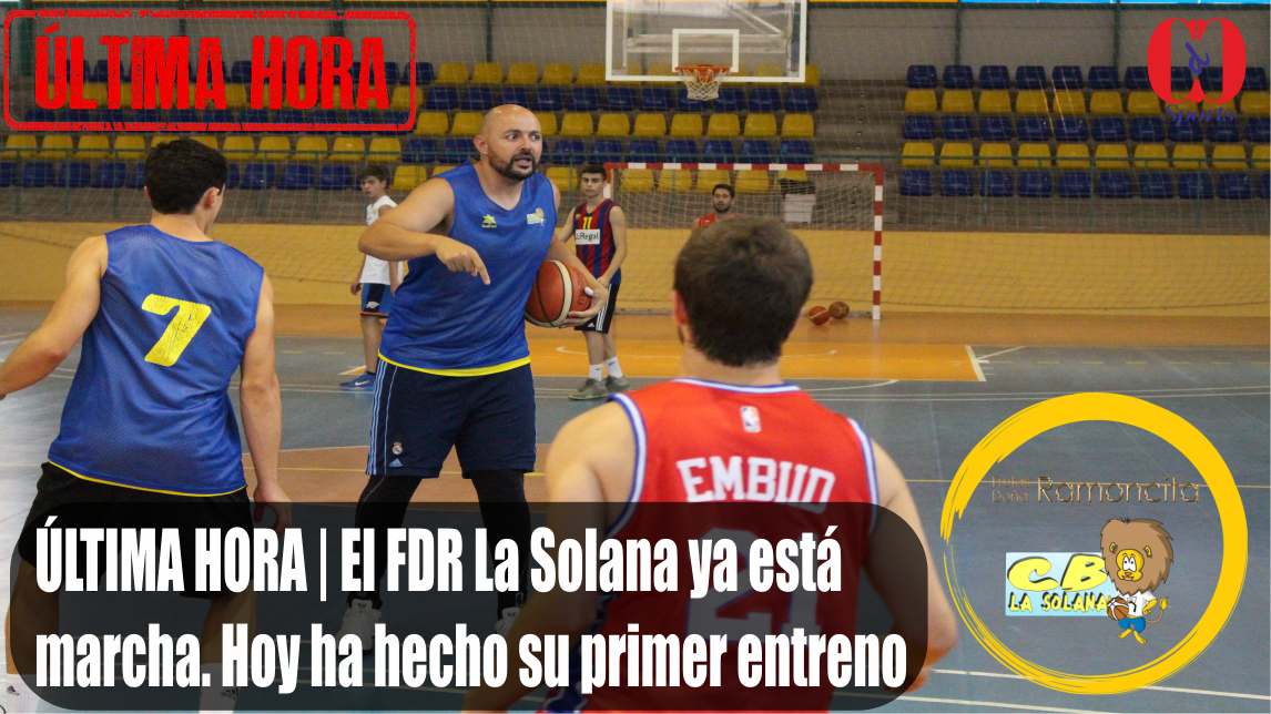 corredordcalle's tweet photo. Actualidad @CBLaSolana | El Frutas Doña Ramoncita  ya está en marcha. Hoy primer entrenamiento oficial de los hombres de @Vitu_Lopez 
📰https://t.co/gcGZKHJK6p … 
📸@corredordcalle https://t.co/DdDHcAb58U