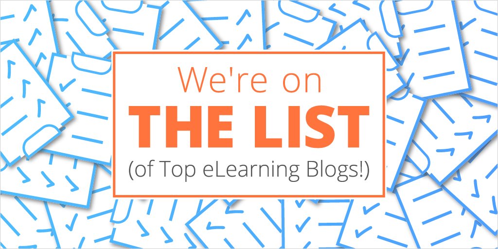 ELBlearning's tweet image. Dun dun dun... elearningbrothers.com/were-on-the-li… #topelearningblogs