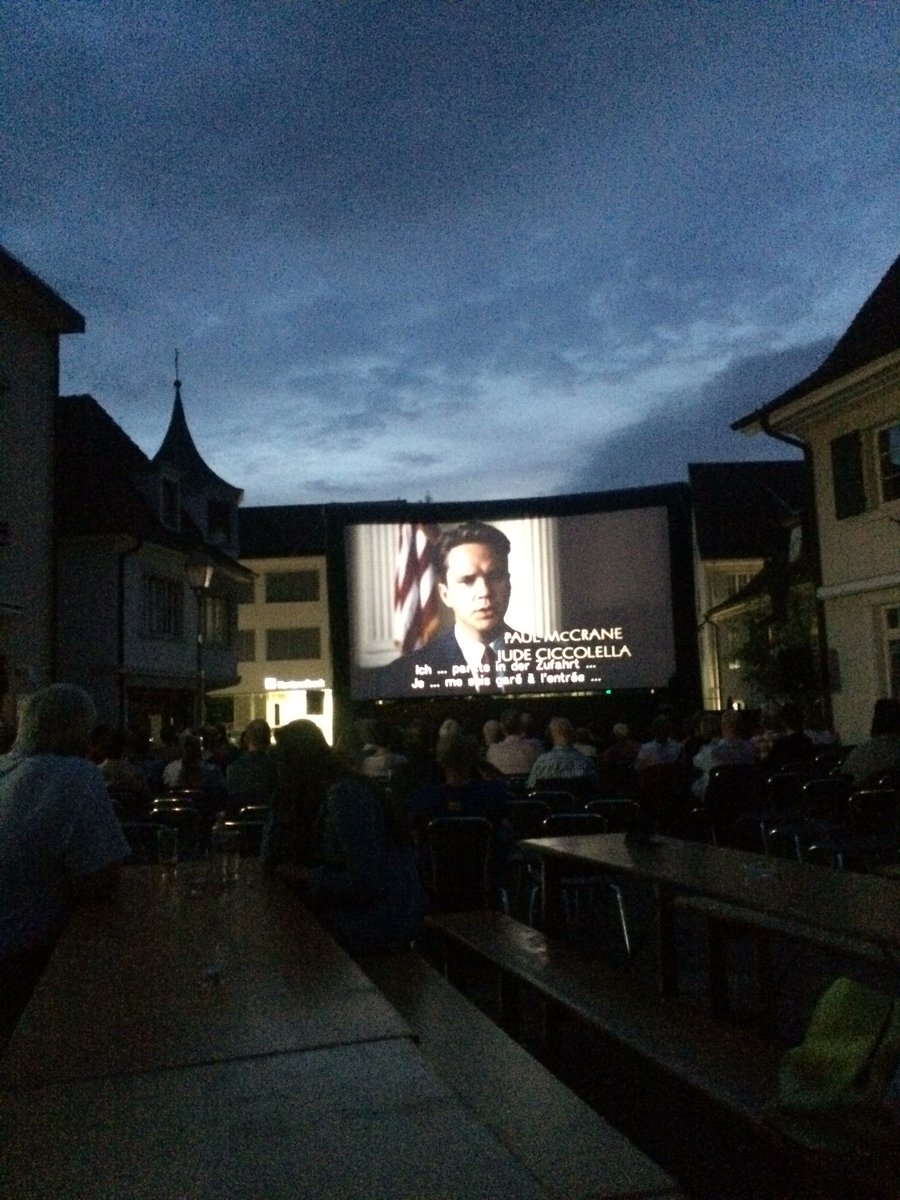 Nach einer kleinen Panne nun gestartet: The Shawshank Redemption.