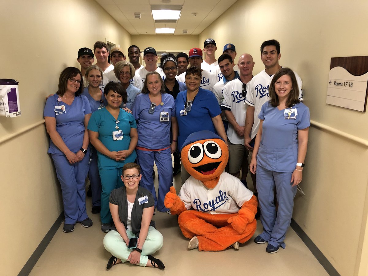 GoSockPuppets's tweet photo. We are joining @MiLB teams around the country and @Allegiant to make a difference! Check out our players, coaches, and Bingo visiting Alamance Regional Medical Center today.
#MiLBCommUNITY https://t.co/GWhH7XDXPB