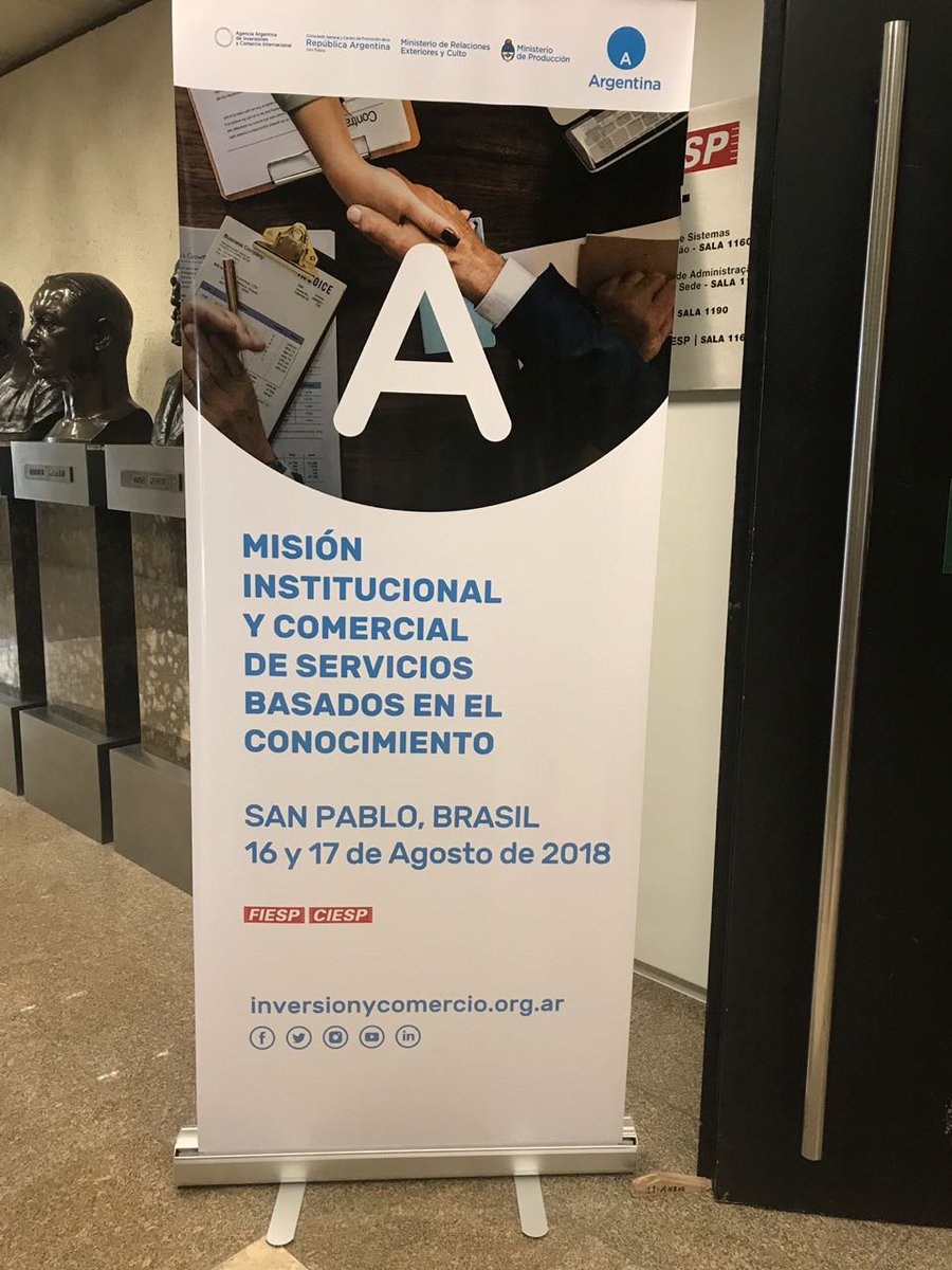 JaqueContent's tweet photo. Continuamos en San Pablo en la Misión de Servicios basados en el conocimiento, con el Polo Audiovisual Córdoba y @ClusterCba
#JaqueContent
#JaqueProduction
#JaqueTeam https://t.co/12CFrEKU5S