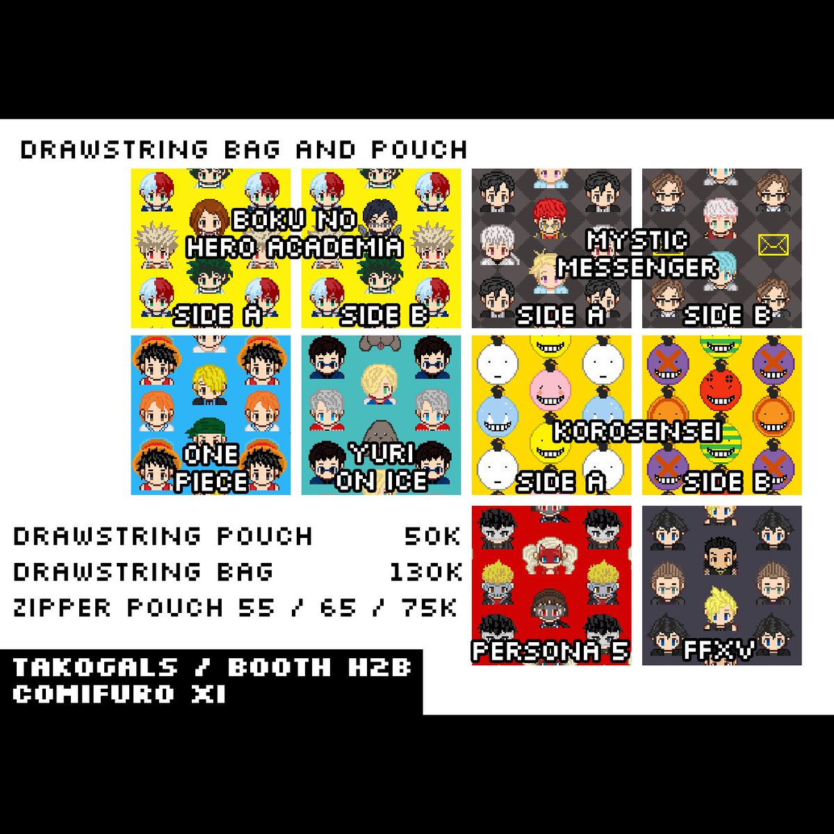 takogals's tweet photo. Suddenly remembered that I forgot to post my catalogue here 😅

Table H2b

See ya there!

#comifuro #comifuro11 #comifuroxi #cf11 #cfxi https://t.co/6nsL7RqXrx