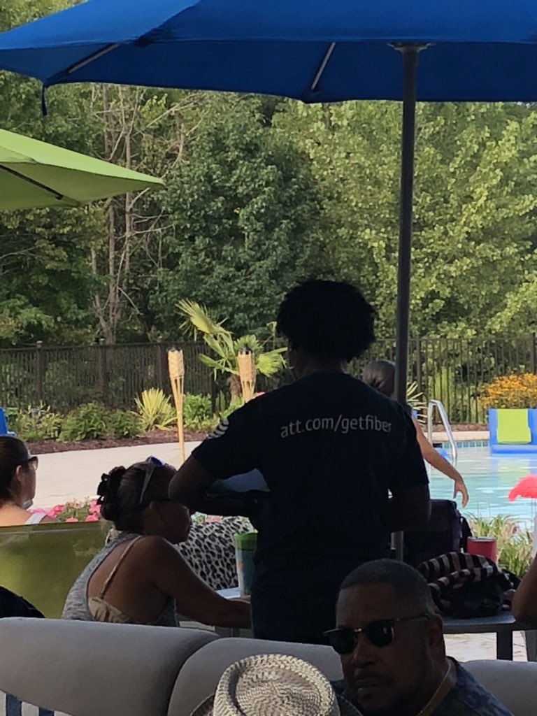 katieyurcoATT's tweet photo. We ❤️ table days! Hooking residents up with the best of the best in entertainment solutions while lounging by the pool? Perfect 😎 @404girl @MidAtlantic1860 @OwnTheHomeJones @therealgem3 @CorkinsCaleb @Jeffrey_IHX @cashleypandojas https://t.co/wd91oMIfcL
