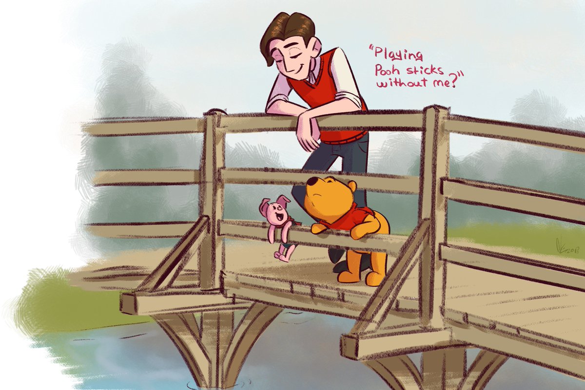 AshMichelleSims's tweet photo. Adventures in the Hundred Acre Woods. #WinnieThePooh #ChristopherRobin https://t.co/HRDI3x7SU0