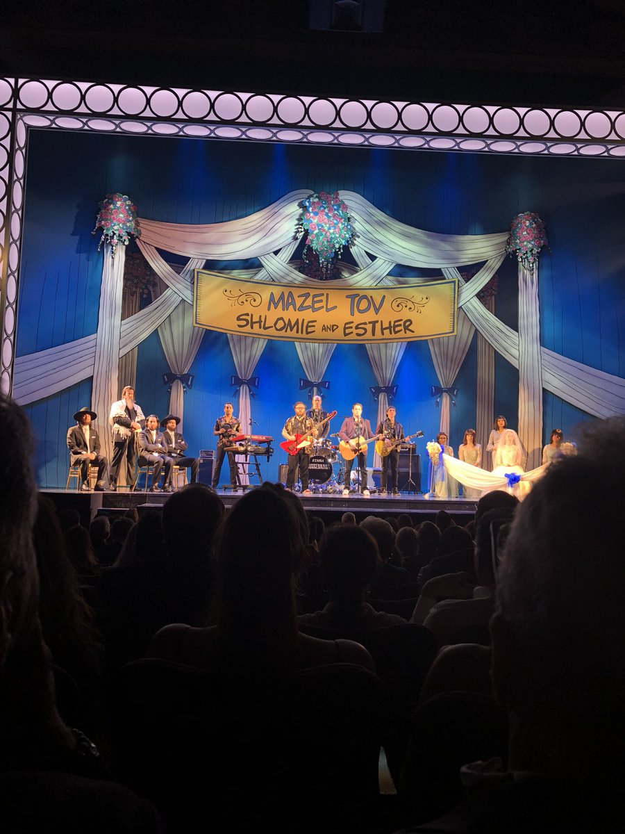 Wanna laugh, laugh, laugh?   Come to the only orthodox wedding on Broadway!             
Gettin’ the Band Back Together!!!