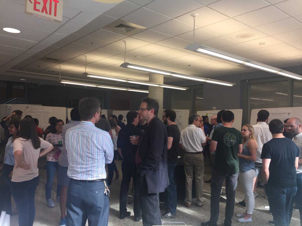 We had a huge turnout for our TIPS poster presentations - Next Generation Vaccines - Integrating Structural Biology with Big Data. 11 students supported by TIPS funding presented their research today!! @MeilerLab
