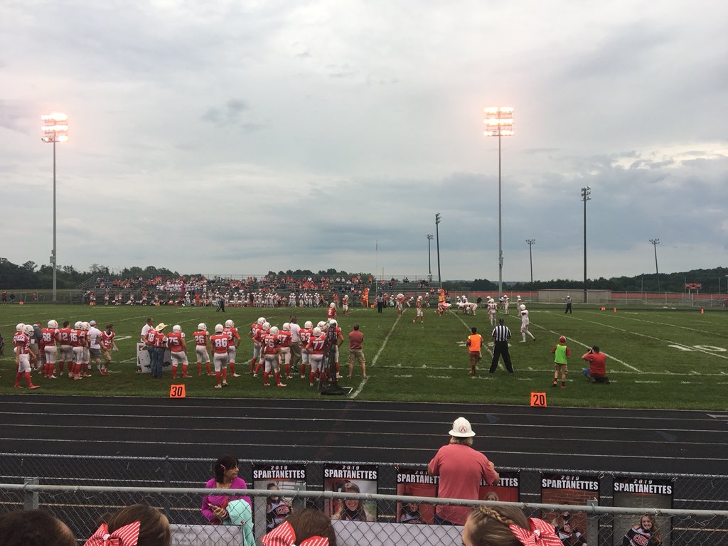First Spartan game. #chsSpartanPride