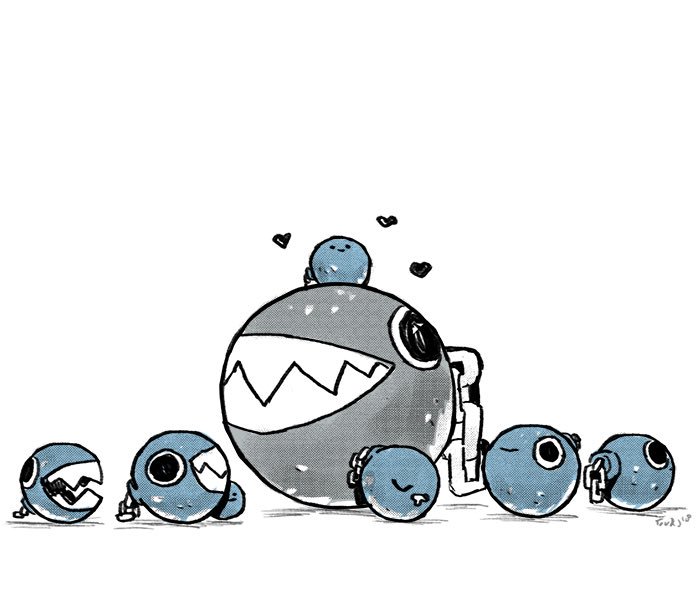 trudicastle's tweet image. Chain Chomp wants to train the next generation!