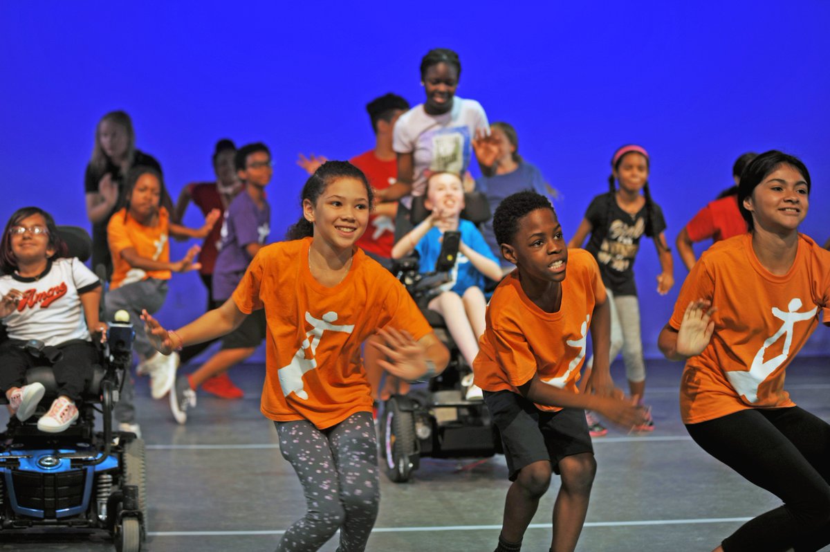NationalDance's tweet photo. We just concluded #NDIdream week with a celebratory performance! #nationaldanceinstitute #ndi #children #disability #ndi https://t.co/zcEtrMCUup